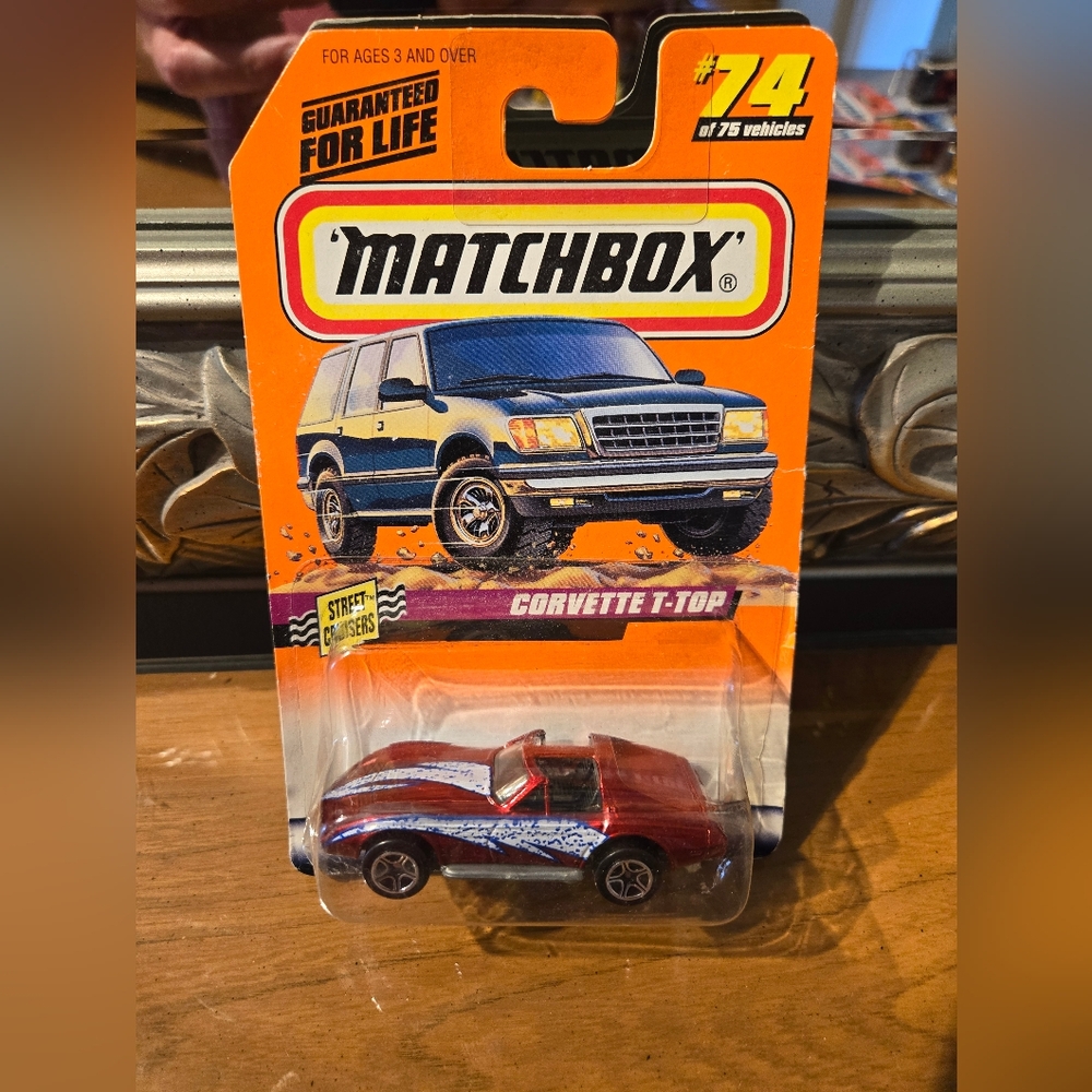 Matchbox Street Cruisers (1997) Red Corvet